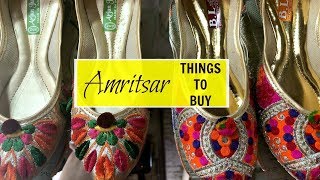 Shopping in Amritsar  Best things to buy [upl. by Aneek722]