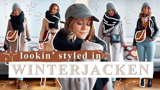 Stylisch amp warm in Winterjacken  meine Tipps amp Inspirationen [upl. by Ansaev645]