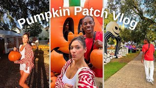 FALL VLOG 🍂🎃 Pumpkin Patch Ice cream Cozy Fall Day [upl. by Anilev]