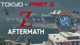 EVACUATION WITH STYLE CRUISE SHIP  TOKYO  World War Z  Aftermath Gameplay PC No Commentary [upl. by Nerland]