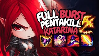 KATARINA PENTAKILL GAMEPLAY POI MI FACCIO CARRYARE DALLA MIA RAGAZZA [upl. by Gahl]