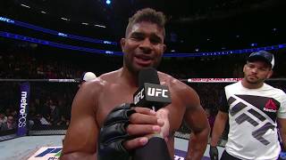 UFC 213 Alistair Overeem Octagon Interview [upl. by Aerahs]