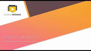 ConSteel 11  Redesigned seismic analysis [upl. by Brynna572]