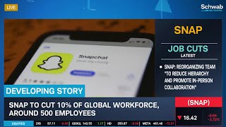 Snap SNAP To Cut 10 Of Global Workforce [upl. by Adara]