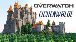 Recreating EICHENWALDE CASTLE In Minecraft Overwatch Cinematic [upl. by Haslam]