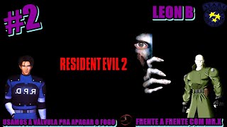 Resident Evil 2 Apagando o Fogo do Helicóptero  Encontro com Mr X LegPTBR EP2 [upl. by Lemuel]