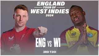 🔴 Live West Indies Vs England Live – 3rd T20  WI Vs ENG Live Match Today  England vs West Indies [upl. by Car]