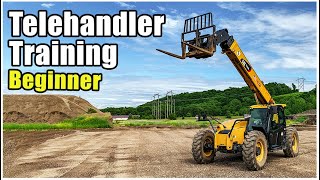 How to Drive a Forklift  Telehandler Forklift Operator Training [upl. by Celene]