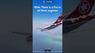 Give this plane crash a story… aviation planecrash airlines ￼ [upl. by Torrlow]