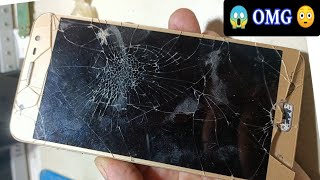 How To Samsung j7 prime restoration panel replacement  and crack screen [upl. by Zigmund]