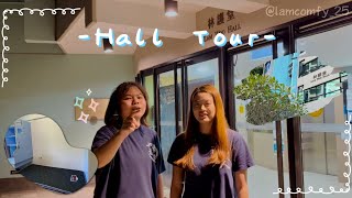 HALL TOUR宿舍有啲咩？🧐嶺南大學宿舍Hall D林護堂實地考察✨🏡  Lingnan University student hostel D  Lam Woo Hall [upl. by Okire920]