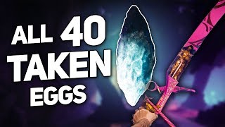 Destiny 2 All 40 Taken Egg Locations amp How to Get the Harbingers Echo Exotic [upl. by Marta114]