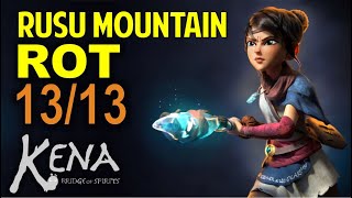 Rusu Mountain Rot Locations  KENA Bridge of Spirits Collectibles Guide [upl. by Nilrem828]