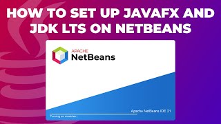 How To Setup JavaFX 22 and JDK 22 on Netbeans IDE NEW [upl. by Niltyak222]