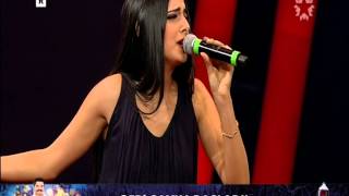 Ayda Mosharraf  İsyan Duman 31122013 at O Ses Türkiye New Years Special Episode Yılbaşı Özel [upl. by Thema]