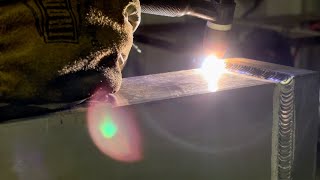 TIG welding Cast Aluminum to 6061  How I make custom fencing [upl. by Ruthy899]