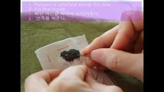 sheep to Stitch Part 2  자수배우기 [upl. by Annemarie]