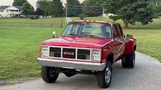 1985 GMC K3500 with 502 engine  Driveby 2 [upl. by Yborian]