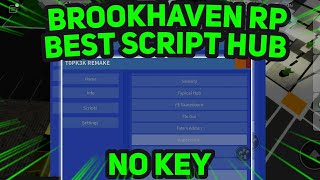 Brookhaven Script Hub Unlock All Gamepass  Fluxus Delta Arceus X Codex X [upl. by Carli]