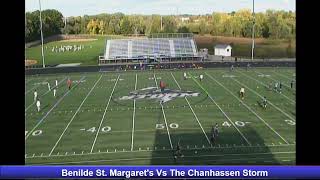 Benilde St Margarets Vs Chanhassen Storm 10120 Boys Soccer [upl. by Mandal858]