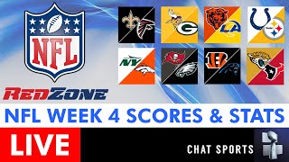 NFL Week 4 RedZone Live Streaming Scoreboard Highlights Scores Stats News amp Analysis [upl. by Cheshire]