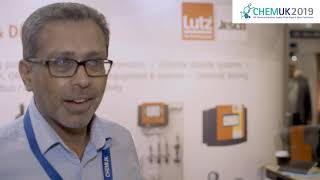 CHEMUK 2019 EXPO – Interview with Tosh Singh Managing Director Lutz Jesco GB Ltd [upl. by Nilpik]