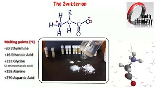 Amino Acids 2 The Zwitterion used to explain the physical and chemical properties of amino acids [upl. by Fayre]