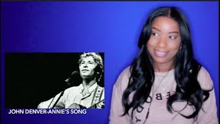 John Denver  Annies Song 1974 DayOne Reacts [upl. by Gschu]