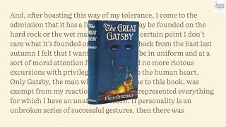 The Great Gatsby Full and Unabridged Audiobook with Text by F Scott FitzgeraldEnglish Classics [upl. by Eleph924]