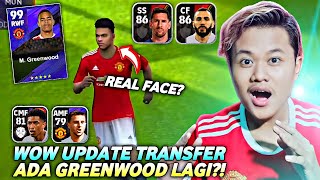 GREENWOOD IS BACK REVIEW UPDATE TRANSFER BARU MESSI HILANG EFOOTBALL 2023 MOBILE [upl. by Ylecara]