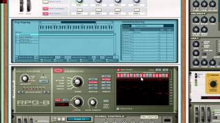 Synchronous Glitch Percussion in Propellerhead Reason LONG VERSION [upl. by Rehsa444]