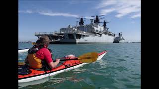 Sea Kayak Circumnavigation of Portsea Island Portsmouth Aug 2012 [upl. by Yentruok]