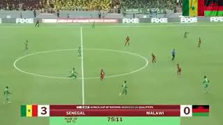 Éliminatoire CAN 2025  Sénégal 4 vs Malawi 0  HIGHLIGHTS Les lions ont frappé fort [upl. by Nnyliak]