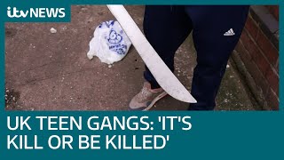 Machetewielding teen on gang life Its either kill or be killed  ITV News [upl. by Behlke]