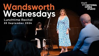 Wandsworth Wednesday  25 September 2024  Lunchtime Recital [upl. by Nivag]