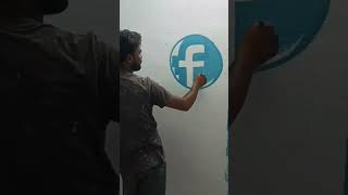 Facebook logo Art Facebooklogo AajKiRaatTamannaBhatia Sundargaan banglasong artwork [upl. by Africa973]