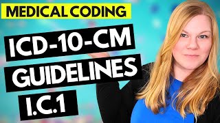 ICD10CM MEDICAL CODING GUIDELINES EXPLAINED  CHAPTER 1 GUIDELINES  INFECTIOUS DISEASES [upl. by Ettennil]