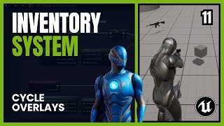 UE5  Inventory System Cycle Items amp Overlay Animations 11 [upl. by Anderson]