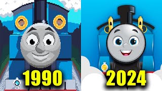 All Thomas amp Friends Games 19902024 Evolution of Thomas [upl. by Shippee972]