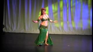 Souzana performs Tabla Solo Belly Dance at 2012 Cymbal Salaam [upl. by Norel997]