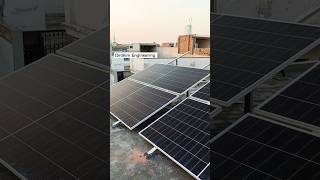 Canadian Solar Bificial  Hybrid Solar System Installation  L3 Stand  solarenergypanels [upl. by Elohcan6]