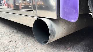 Scania V8  Straight pipe sound [upl. by Lemmuela]