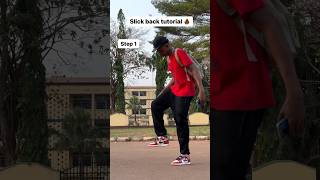 Slick back tutorial ✅🔥 dance slickback tutorial viralshort fyp tremding airwalk jubislide [upl. by Christoper]