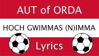 AUT of ORDA  Hoch gwimmas nimma  Lyrics [upl. by Baynebridge]