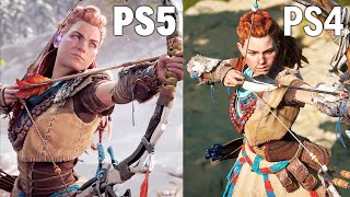 PS5 vs PS4 EARLY Graphics Comparison 4K [upl. by Drucie]