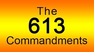 The 613 Commandments  Part 1 [upl. by Stokes335]