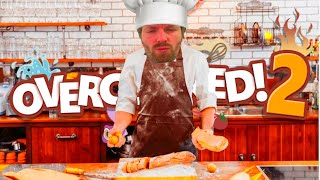 Burning Food and RAGING in OVERCOOKED 2 [upl. by Romilly524]