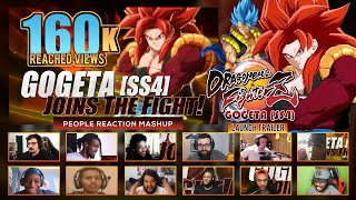 Official Launch Trailer  Gogeta SS4  Dragon Ball Fighterz  Reaction Mashup Video [upl. by Ellingston]