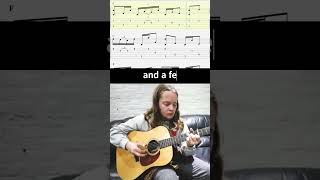 Acoustic Fingerpicking Guitar Tabs on screen billystrings [upl. by Ahseki978]