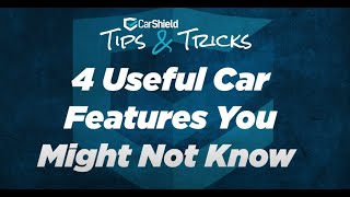 4 Useful Things Your Car Might Have [upl. by Rahr]